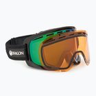 Gogle narciarskie DRAGON D1 OTG icon green/lumalens green ion+lumalens amber