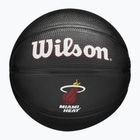Piłka do koszykówki dziecięca Wilson NBA Team Tribute Mini Miami Heat black rozmiar 3