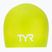 Czepek pływacki TYR Long Hair Wrinkle Free Silicone limelight