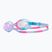 Okulary do pływania dziecięce TYR Swimple Tie Dye Mirrored pink/blue