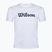 Koszulka tenisowa męska Wilson Team Graphic bright white script