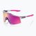 Okulary przeciwsłoneczne 100% Speedcraft polished translucent grey/purple multilayer mirror