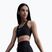 Biustonosz treningowy Nike Swoosh Medium Support black/white