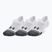 Skarpety Under Armour Performance Tech Ultra Low 3 pary white/white/jet gray