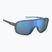 Okulary przeciwsłoneczne dziecięce Under Armour Gameday Jr S3 metalized grey/blue multilayer