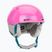 Kask narciarski dziecięcy Smith Glide Jr Mips vivid pink hearts