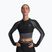 Longsleeve treningowy damski Under Armour HeatGear Rib 1/4 Zip black/castlerock/white