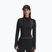 Longsleeve treningowy damski Under Armour ColdGear Textured 1/2 Zip black/white/metalic silver
