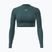 Longsleeve treningowy damski Under Armour HeatGear Crop Mock rack green/hyper green
