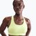 Biustonosz treningowy Nike Swoosh Medium Support light lemon twist/stone mauve/white