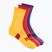 Skarpety HOKA Quarter Run Sock 3-Pack egg yolk/cerise/virtual violet