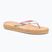 Japonki damskie ROXY South Beach III green/pink