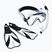 Zestaw do snorkelingu Aqualung Compass Set black/white