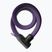 Zapięcie rowerowe ABUS Yarnit 4004K/110 midnight purple