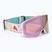Gogle narciarskie dziecięce Alpina Fernie Q-Lite white/ flower matt/ rose