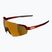 Okulary przeciwsłoneczne Alpina Turbo Air Q-Lite red transculent matt/gold mirror/pink