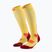 Skarpety kompresyjne damskie CEP Run Tall 5.0 marigold/burgundy