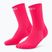 Skarpety kompresyjne damskie CEP Run Mid Cut 5.0 pink