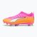 Buty piłkarskie dziecięce PUMA Ultra 6 Match FG/AG Jr poison pink/puma wht/sun stream/bright aqua/puma blk