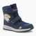 Śniegowce juniorskie KangaROOS K-PE Candela V RTX SL dk navy/daisy pink