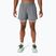 Spodenki do biegania męskie ASICS Road 2N1 5IN clay grey/steel grey/illuminate green