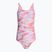 Strój pływacki jednoczęściowy damski Nike Hydrastrong Multi Print Fastback warm multi