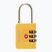 Kłódka Samsonite Combiblock 3 Dial TSA yellow