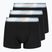Bokserki męskie CR7 Basic Trunk 3 pary black/ navy blue