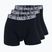Bokserki męskie CR7 Basic Trunk 3 pack black