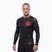 Rashguard longsleeve męski Pitbull Ray Rashguard fluo/red