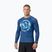 Rashguard longsleeve męski Pitbull Rashguard Logo Palms blue
