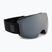 Gogle narciarskie 4F U043 deep black/silver mirror smoke