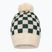 Czapka zimowa dziecięca KID STORY Merino green chessboard