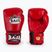 Rękawice bokserskie RAJA BOXING Single Standard Genuine Leather red