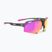 Okulary przeciwsłoneczne Rudy Project Deltabeat crystal ash/multilaser sunset
