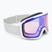 Gogle narciarskie Smith Blazer white/blue sensor mirror