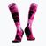 Skarpety narciarskie X-Socks Ski Expert Wild Otc x black/fluo pink