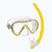 Zestaw do snorkelingu Mares Combo Stream yellow/clear