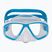 Maska do nurkowania Mares Puffer aqua white/clear