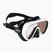 Maska do nurkowania damska Cressi Honey 420 UV black/white/blue/orange