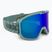Gogle narciarskie Bliz Rave matt green/brown blue