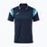 Koszulka tenisowa męska Joma Terra Polo dark navy/turquoise fluor