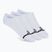 Skarpety damskie SKECHERS 1/2 Terry No Show 3 pary white traditional