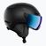 Kask narciarski Atomic Revent Visor Stereo black/blue stereo