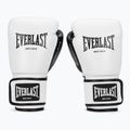 Rękawice bokserskie Everlast Powerlock OG H&L Leather Advanced Training white/black 2
