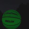 Piłka do koszykówki OneTeam Luminescencyjna zielony rozmiar 7 19