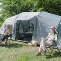 Namiot kempingowy dmuchany 8-osobowy KADVA AIRcamp 8.44 zielony 35