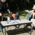 Wózek transportowy składany AQUASTIC Caro beżowy 18