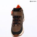 Buty juniorskie Geox Flexyper Plus brown cotto/black 9