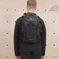 Plecak turystyczny KADVA kieszeń na laptopa Krok 25 l czarny 13